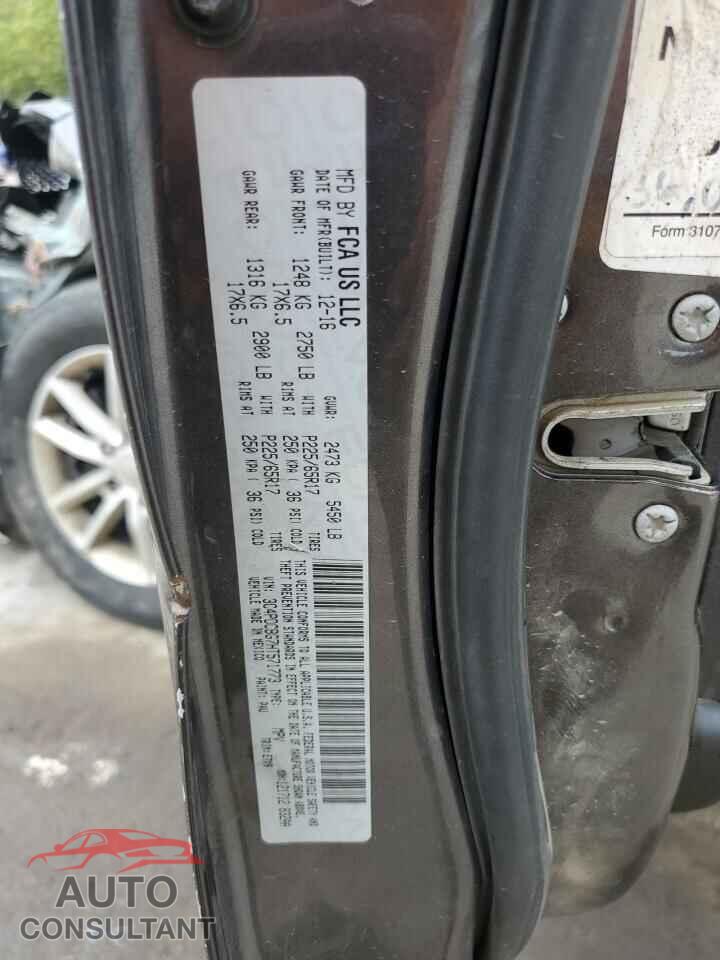 DODGE JOURNEY 2017 - 3C4PDCBG7HT571773