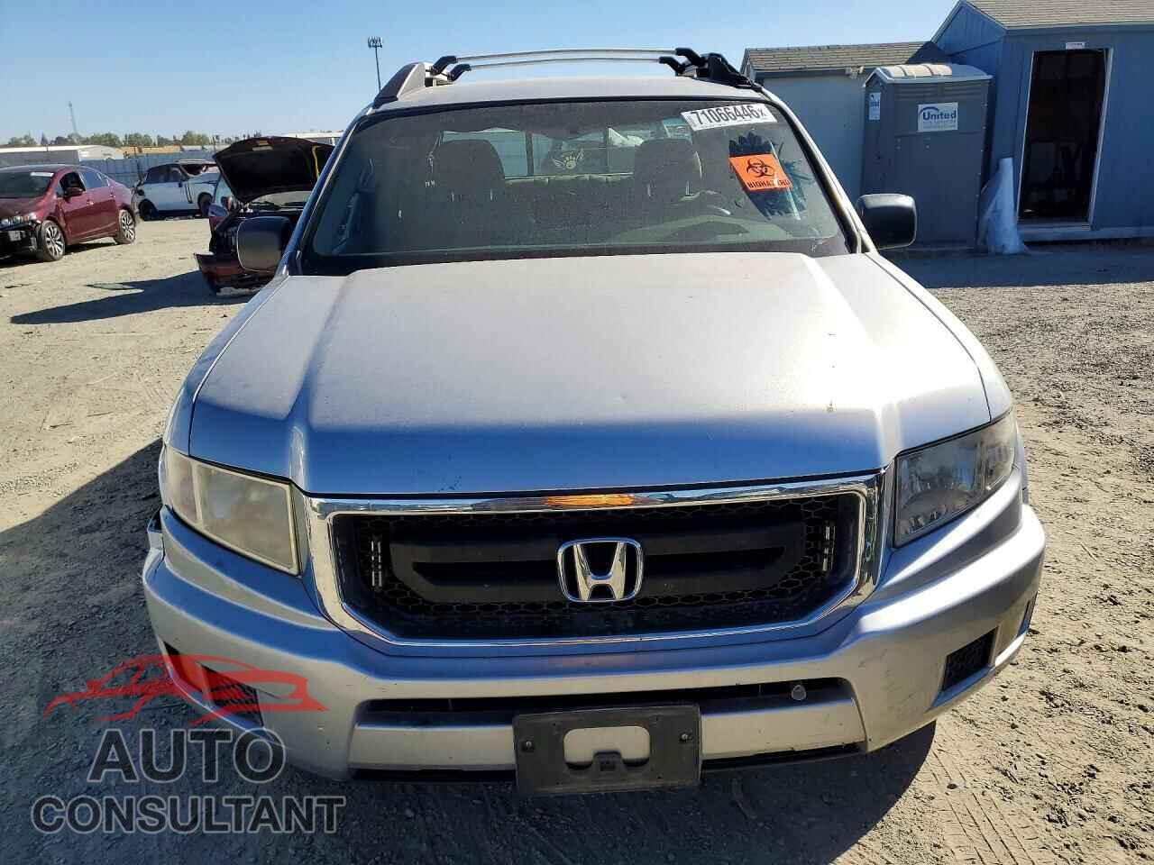HONDA RIDGELINE 2011 - 5FPYK1F20BB004976