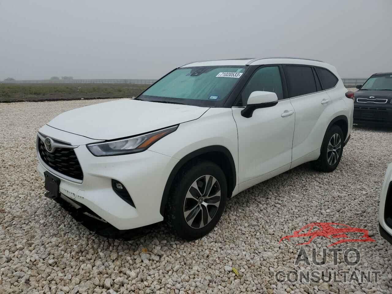 TOYOTA HIGHLANDER 2020 - 5TDGZRAH5LS513761