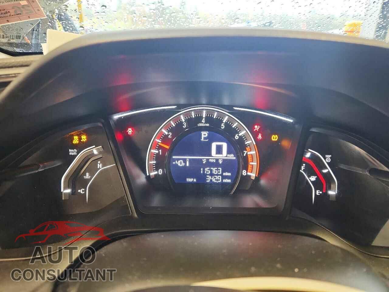HONDA CIVIC 2017 - 19XFC2F57HE215409