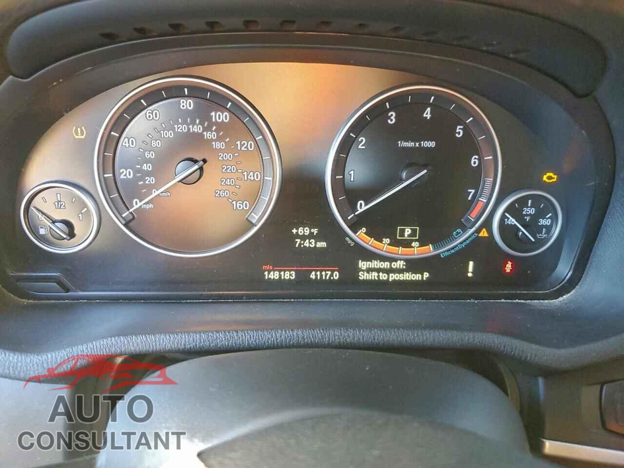 BMW X3 2011 - 5UXWX7C55BL733537
