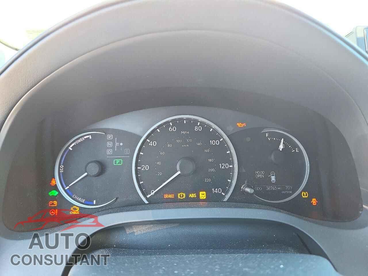 LEXUS CT 200 2013 - JTHKD5BH4D2133060