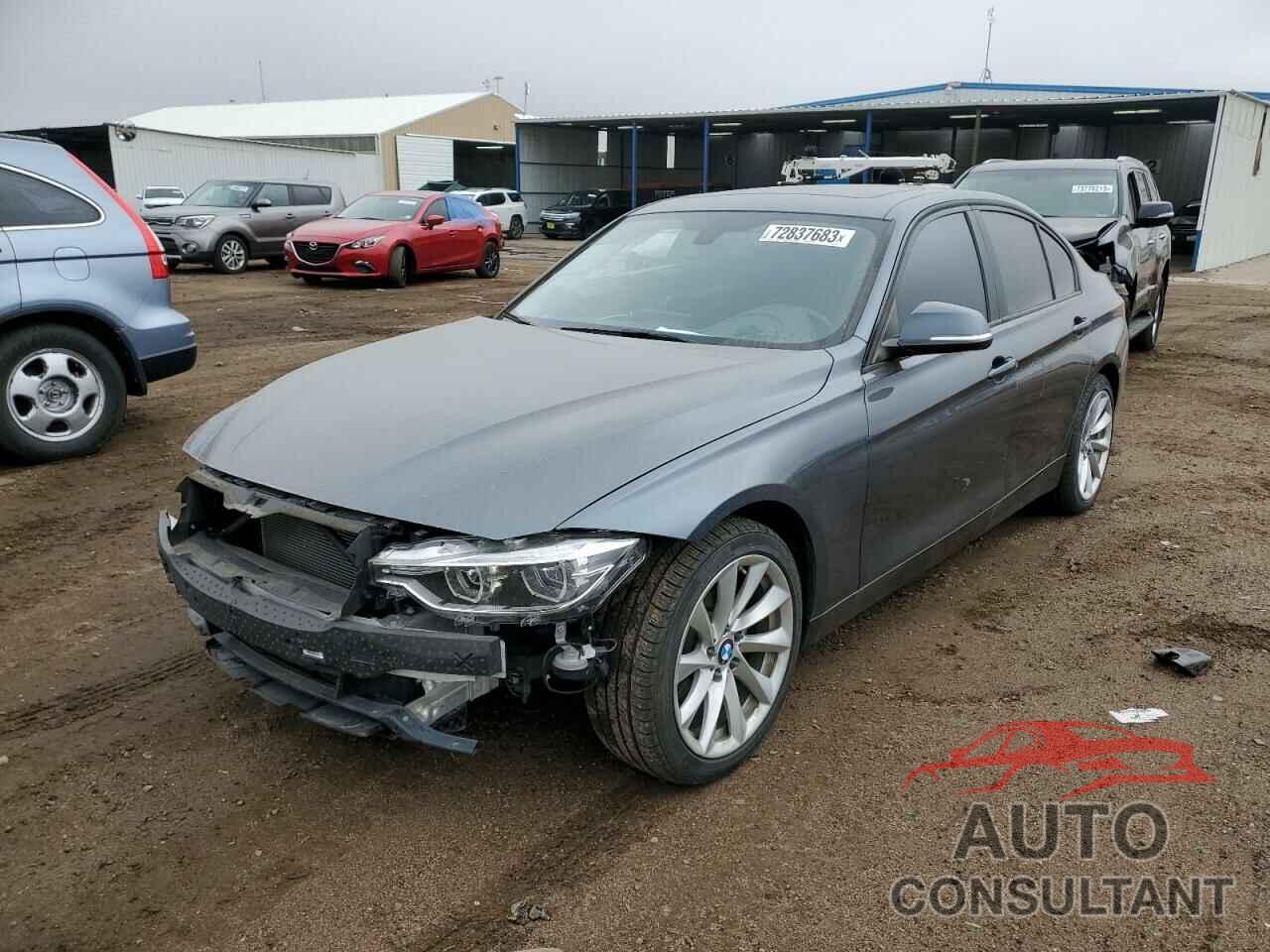BMW 3 SERIES 2018 - WBA8A3C53JA494985