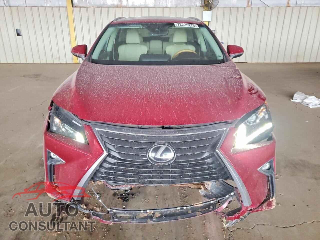LEXUS RX 2017 - 2T2ZZMCA2HC091004