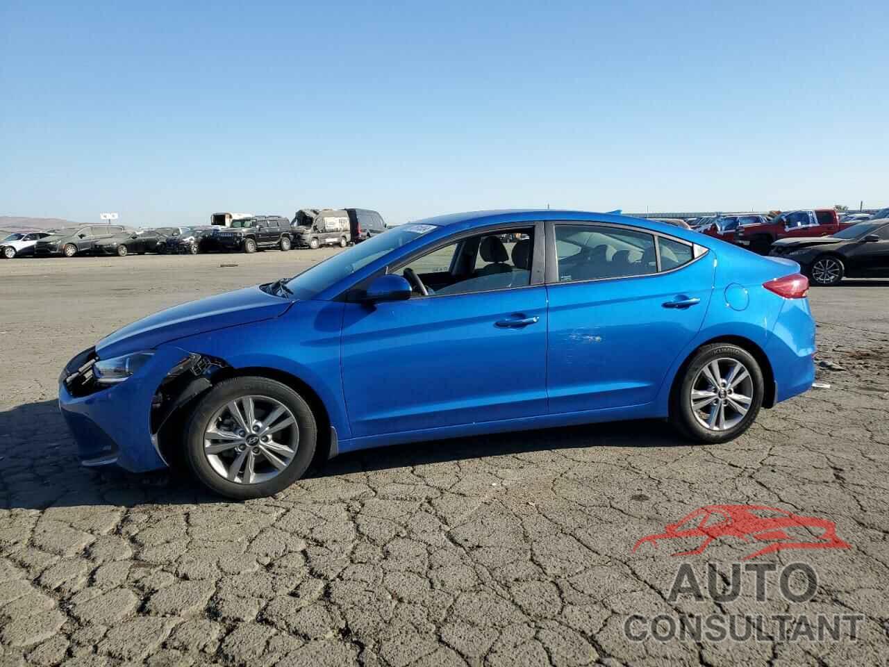 HYUNDAI ELANTRA 2018 - KMHD84LFXJU608275