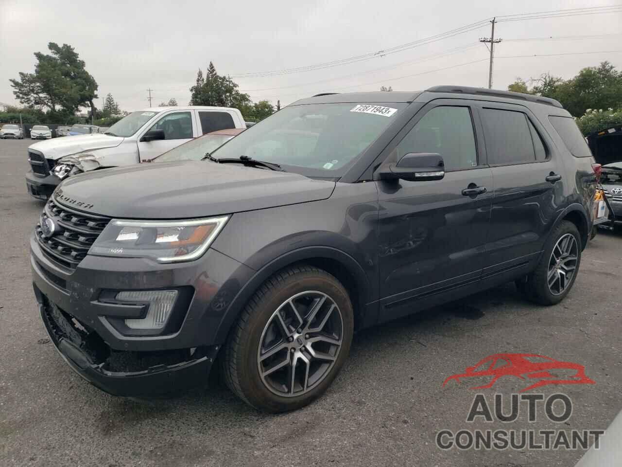 FORD EXPLORER 2017 - 1FM5K8GTXHGD90828