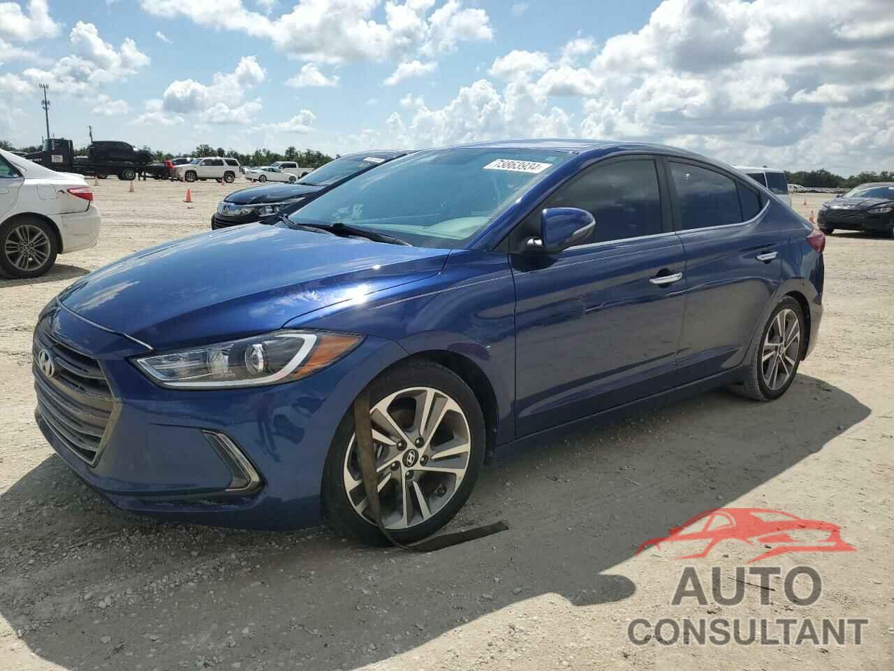 HYUNDAI ELANTRA 2017 - 5NPD84LF1HH171808