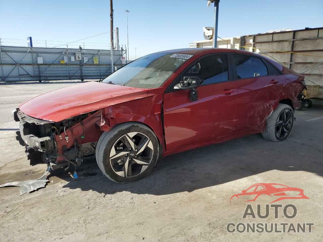 HYUNDAI ELANTRA 2023 - KMHLS4AGXPU403587