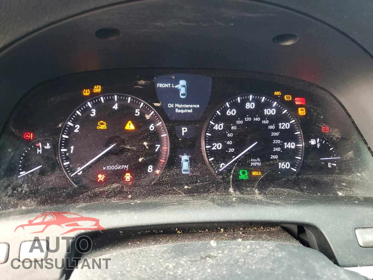 LEXUS LS460 2011 - JTHBL5EF9B5107935