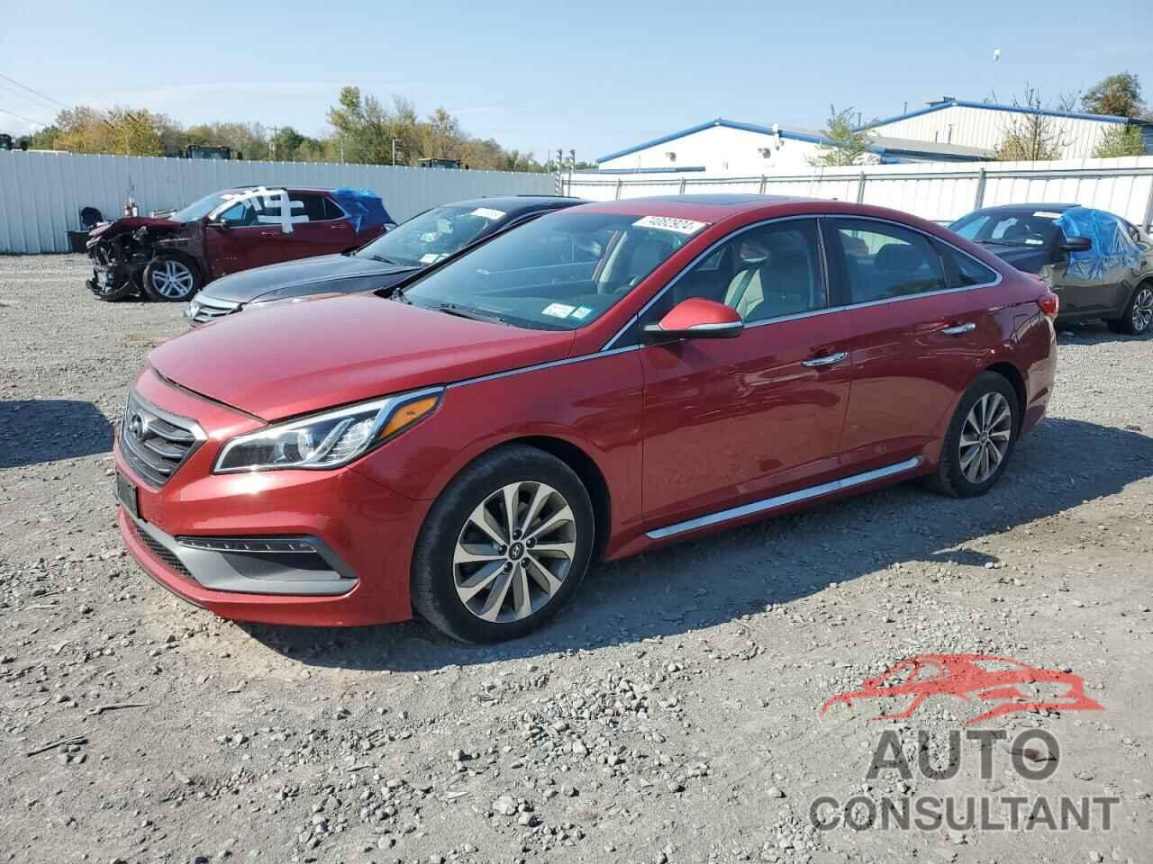 HYUNDAI SONATA 2017 - 5NPE34AF3HH497616