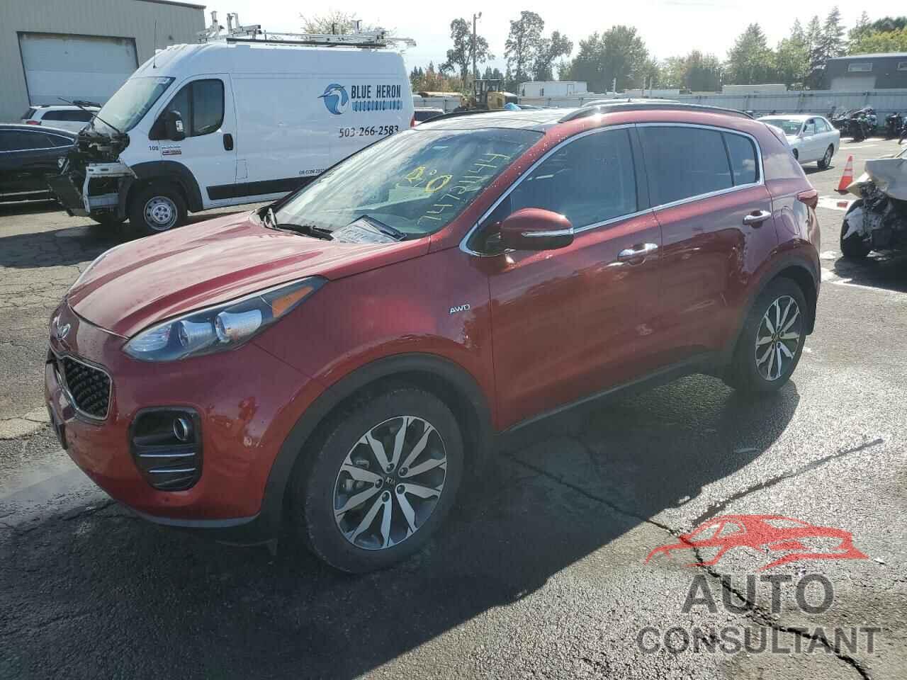 KIA SPORTAGE 2018 - KNDPNCAC1J7360736