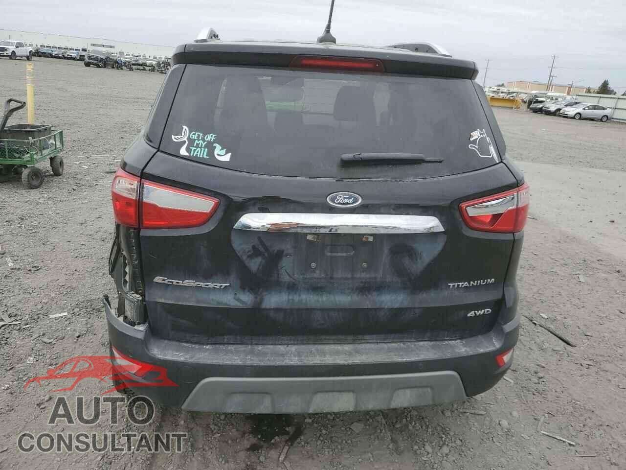 FORD ECOSPORT 2019 - MAJ6S3KL6KC297697