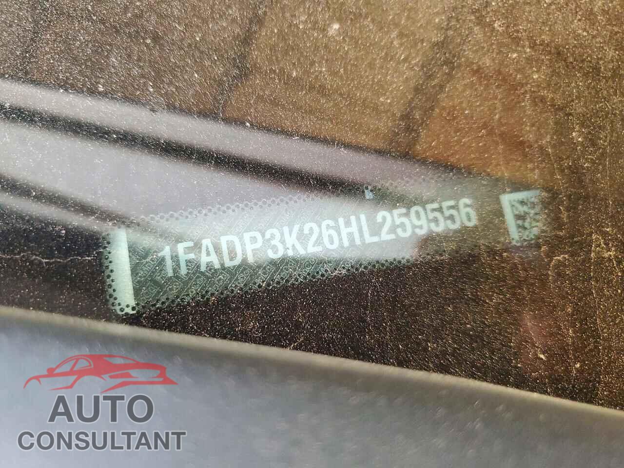 FORD FOCUS 2017 - 1FADP3K26HL259556