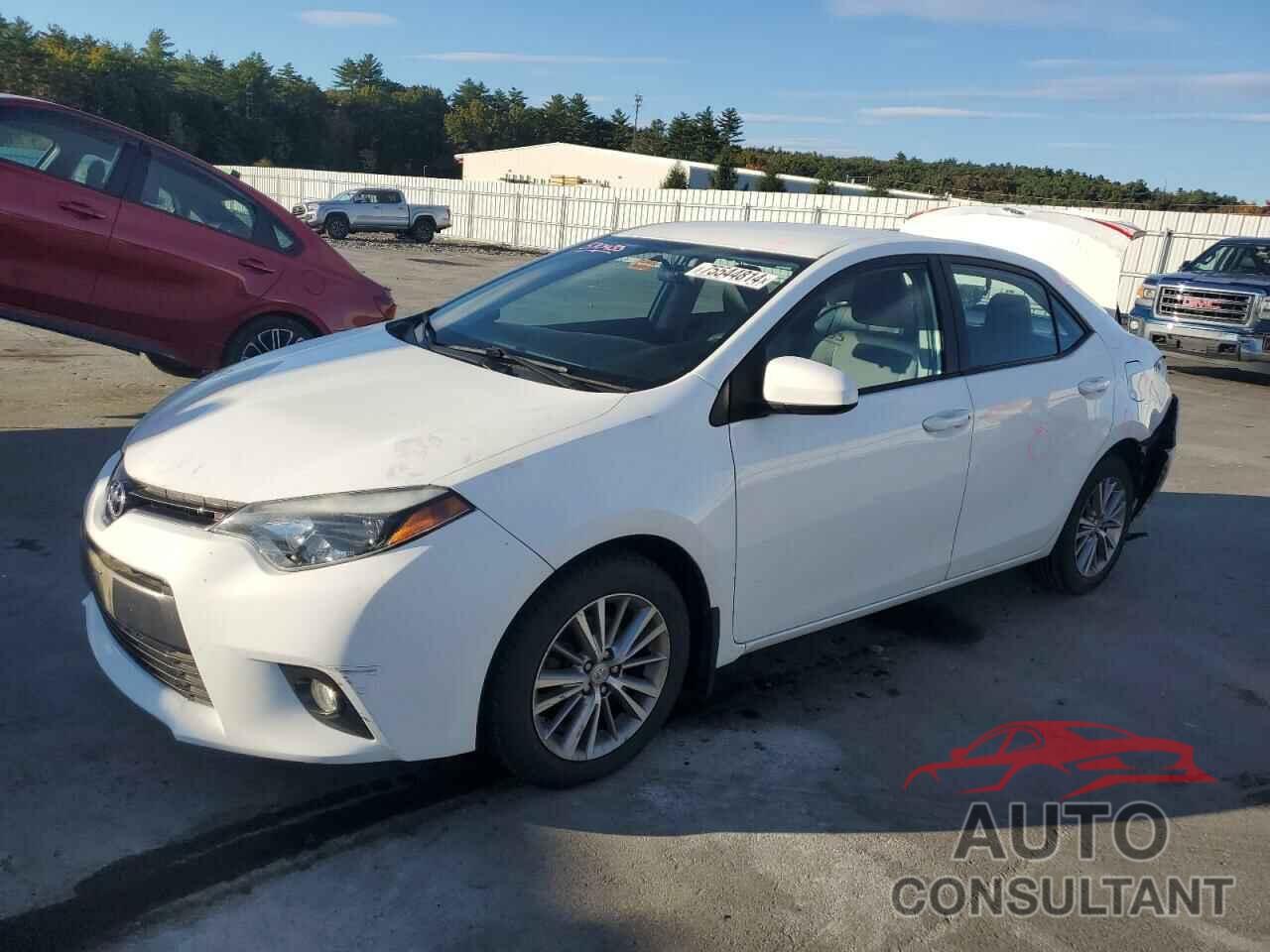 TOYOTA COROLLA 2015 - 2T1BURHE3FC278696