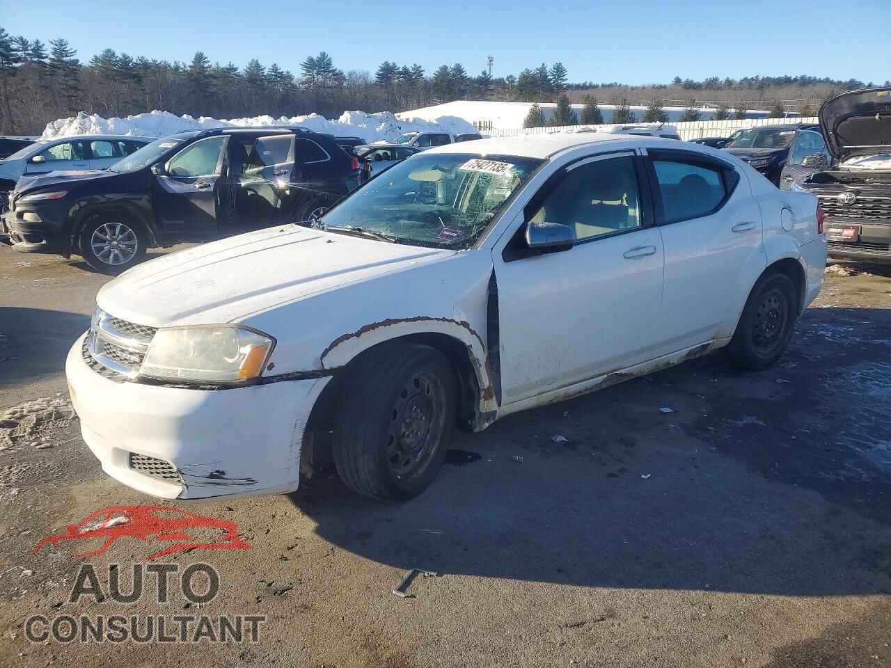 DODGE AVENGER 2011 - 1B3BD4FB9BN548650