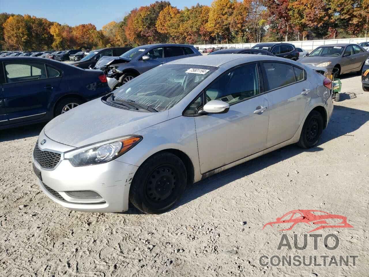 KIA FORTE 2016 - KNAFX4A63G5498964