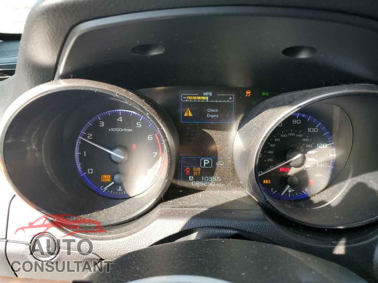 SUBARU OUTBACK 2017 - 4S4BSANC2H3332796