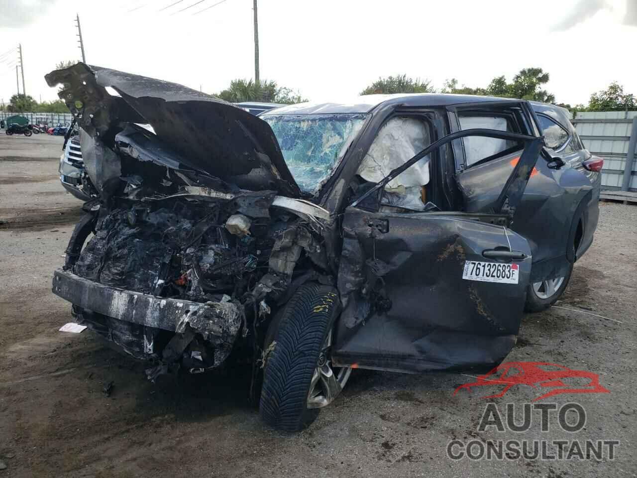 TOYOTA HIGHLANDER 2020 - 5TDCZRAH2LS027455