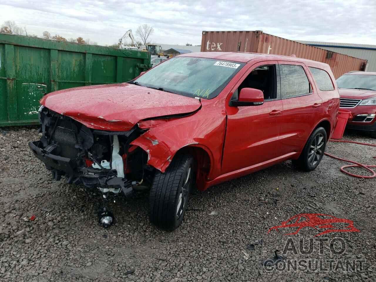 DODGE DURANGO 2017 - 1C4RDJDG0HC870608