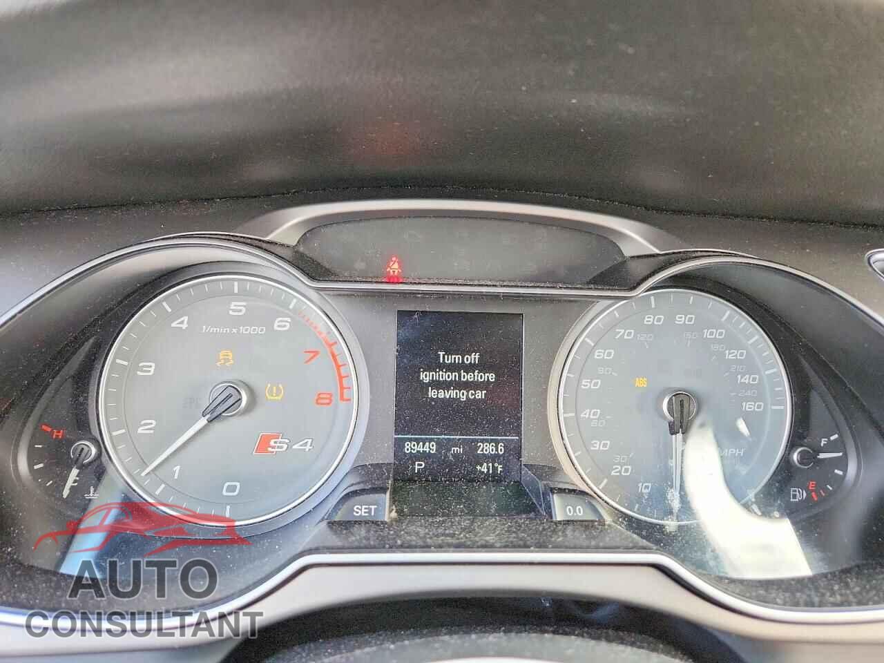 AUDI S4/RS4 2014 - WAUBGAFL2EA071596