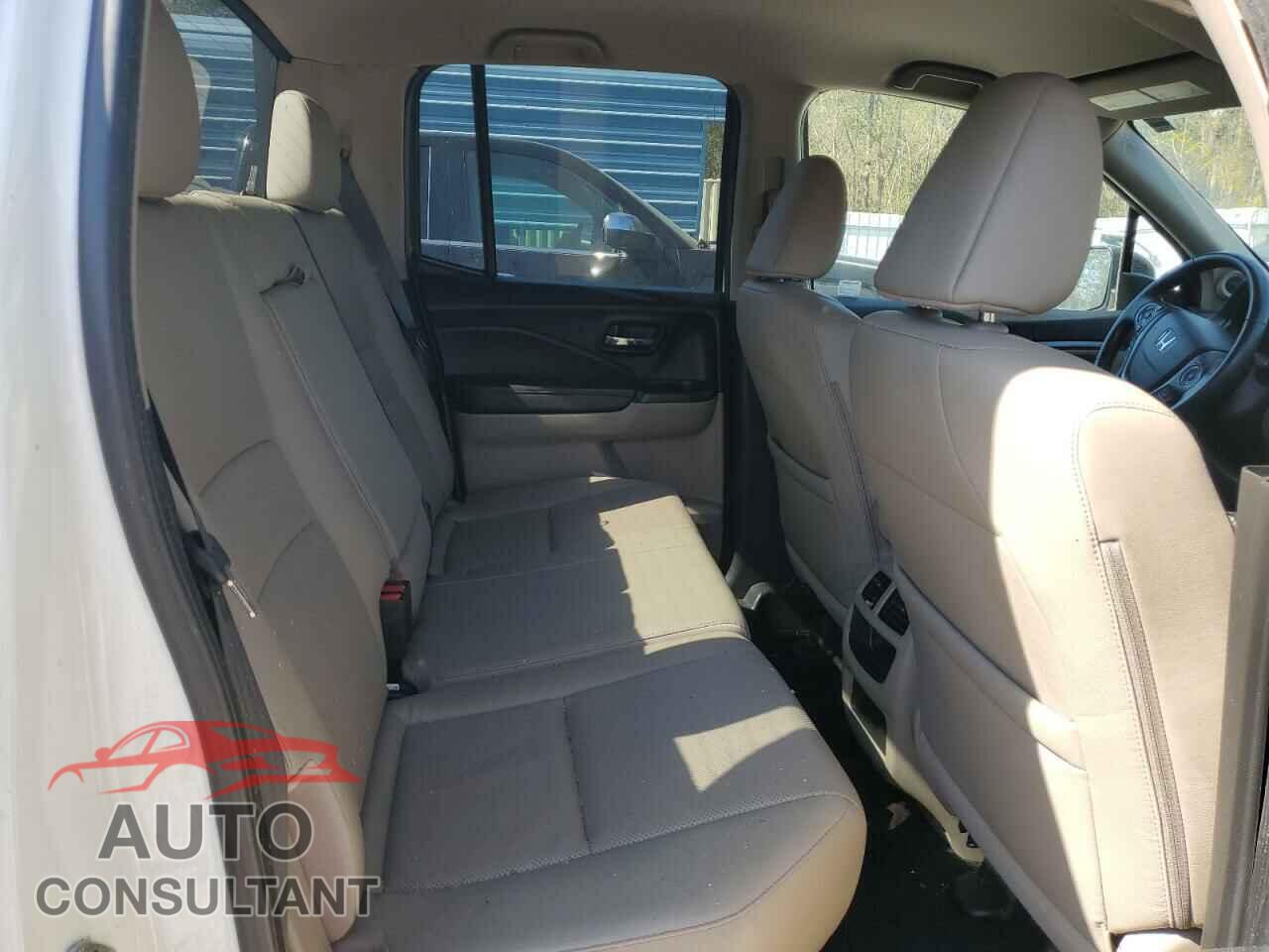 HONDA RIDGELINE 2017 - 5FPYK2F65HB006532