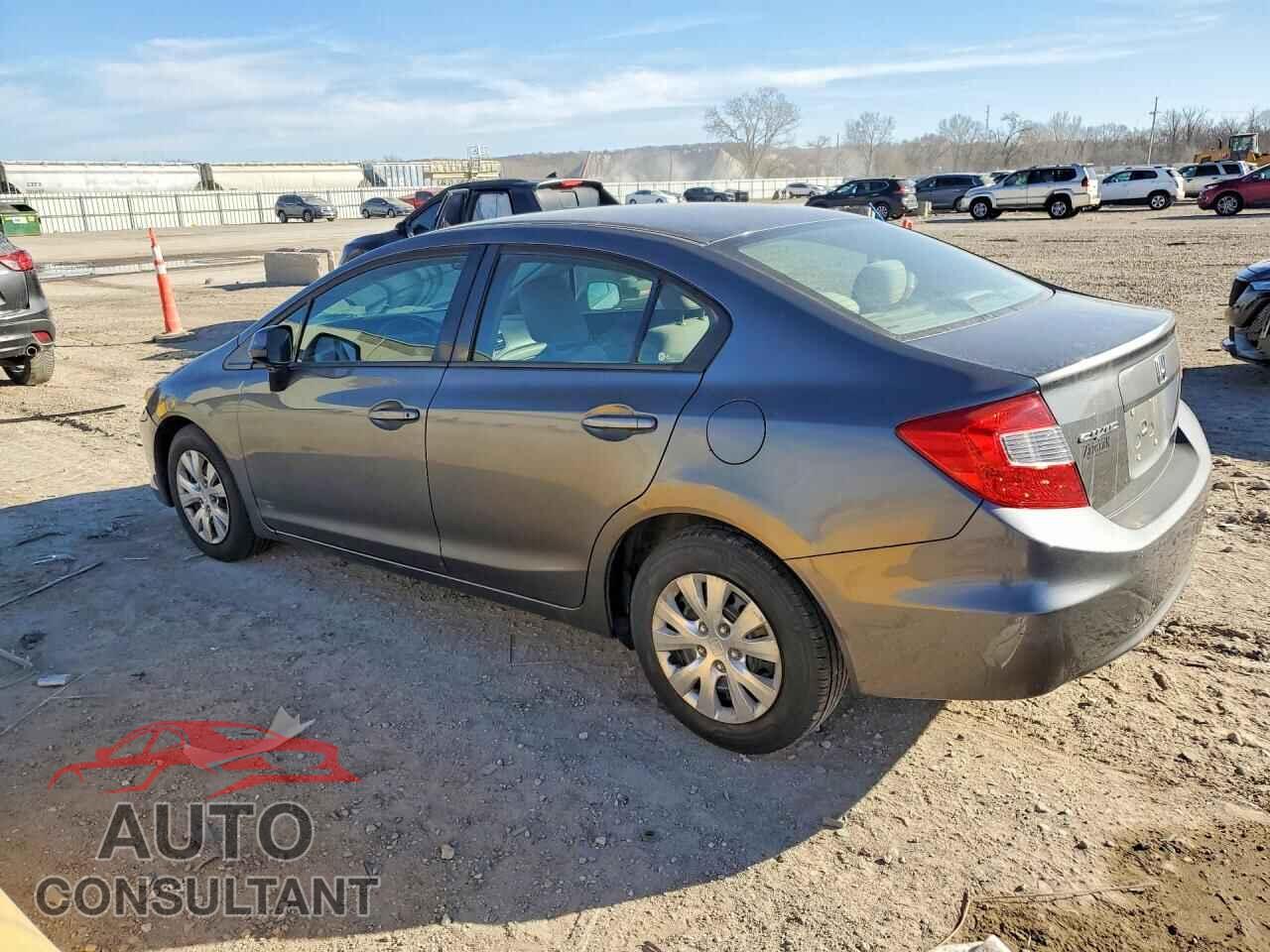 HONDA CIVIC 2012 - 19XFB2F57CE016310