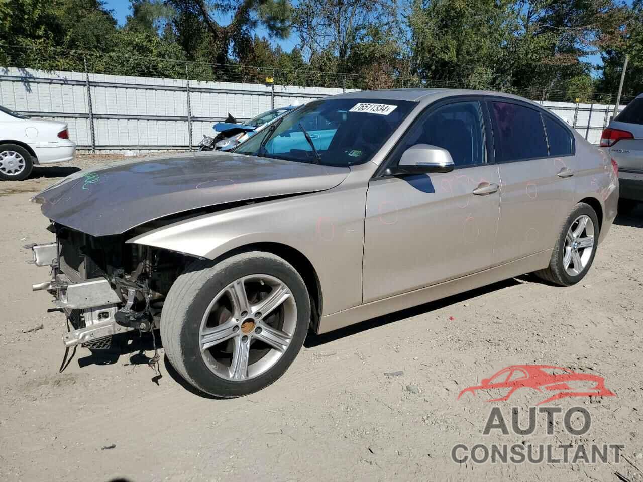 BMW 3 SERIES 2013 - WBA3B5C56DJ598510