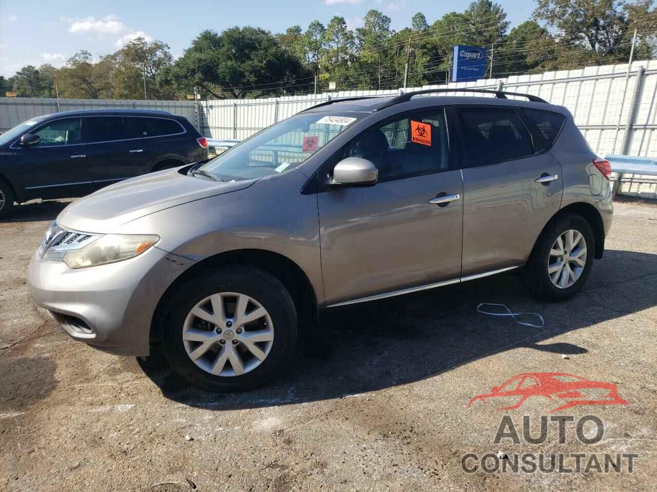NISSAN MURANO 2011 - JN8AZ1MU4BW058422