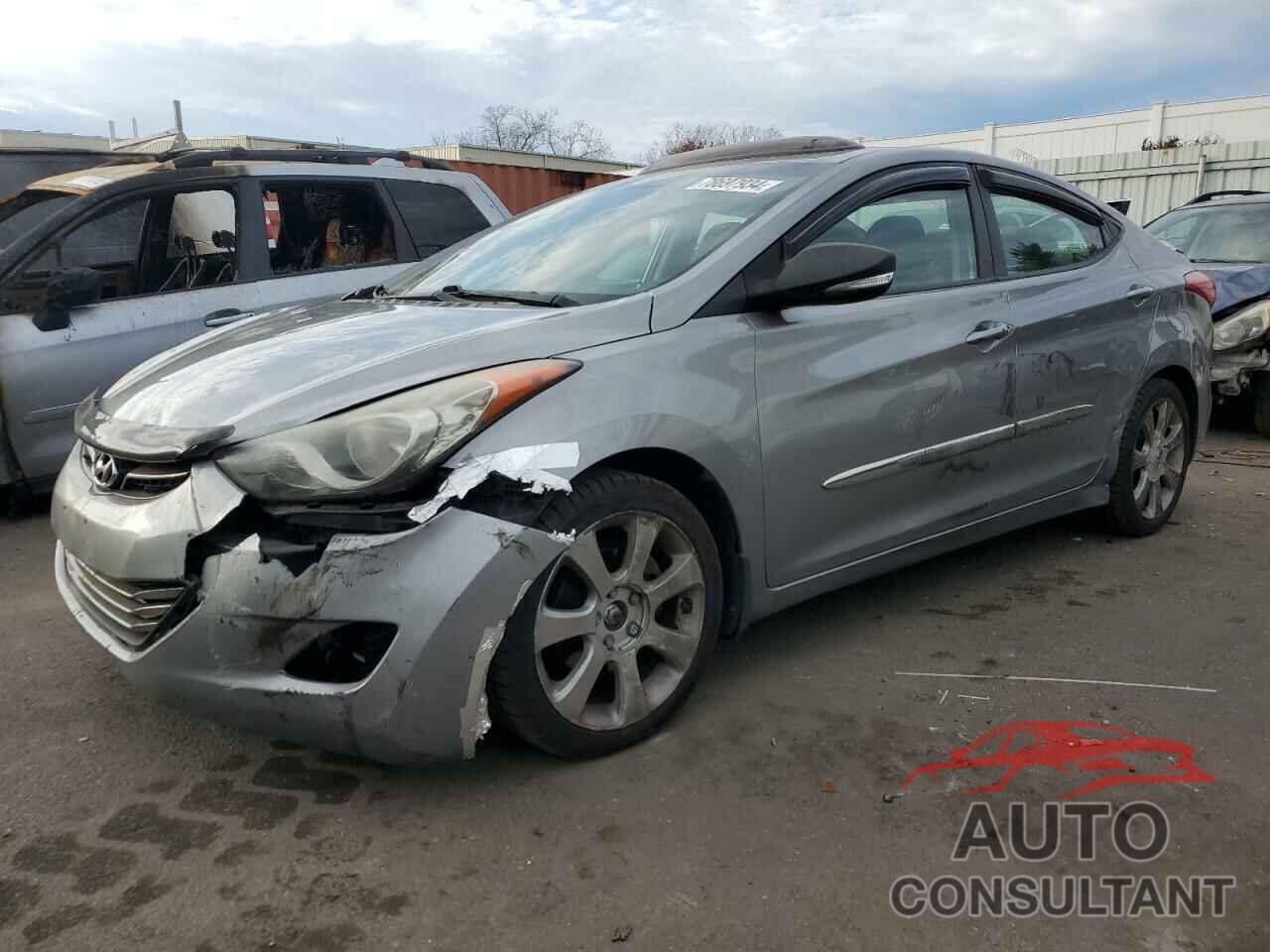 HYUNDAI ELANTRA 2012 - KMHDH4AE9CU396207