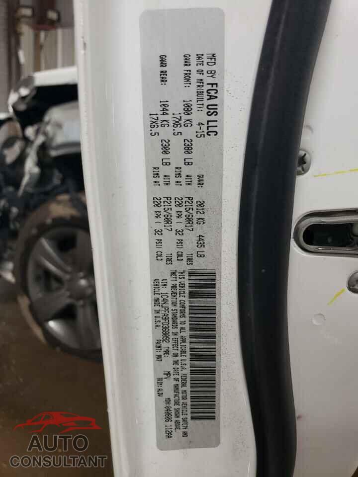 JEEP PATRIOT 2015 - 1C4NJPFA9FD368092