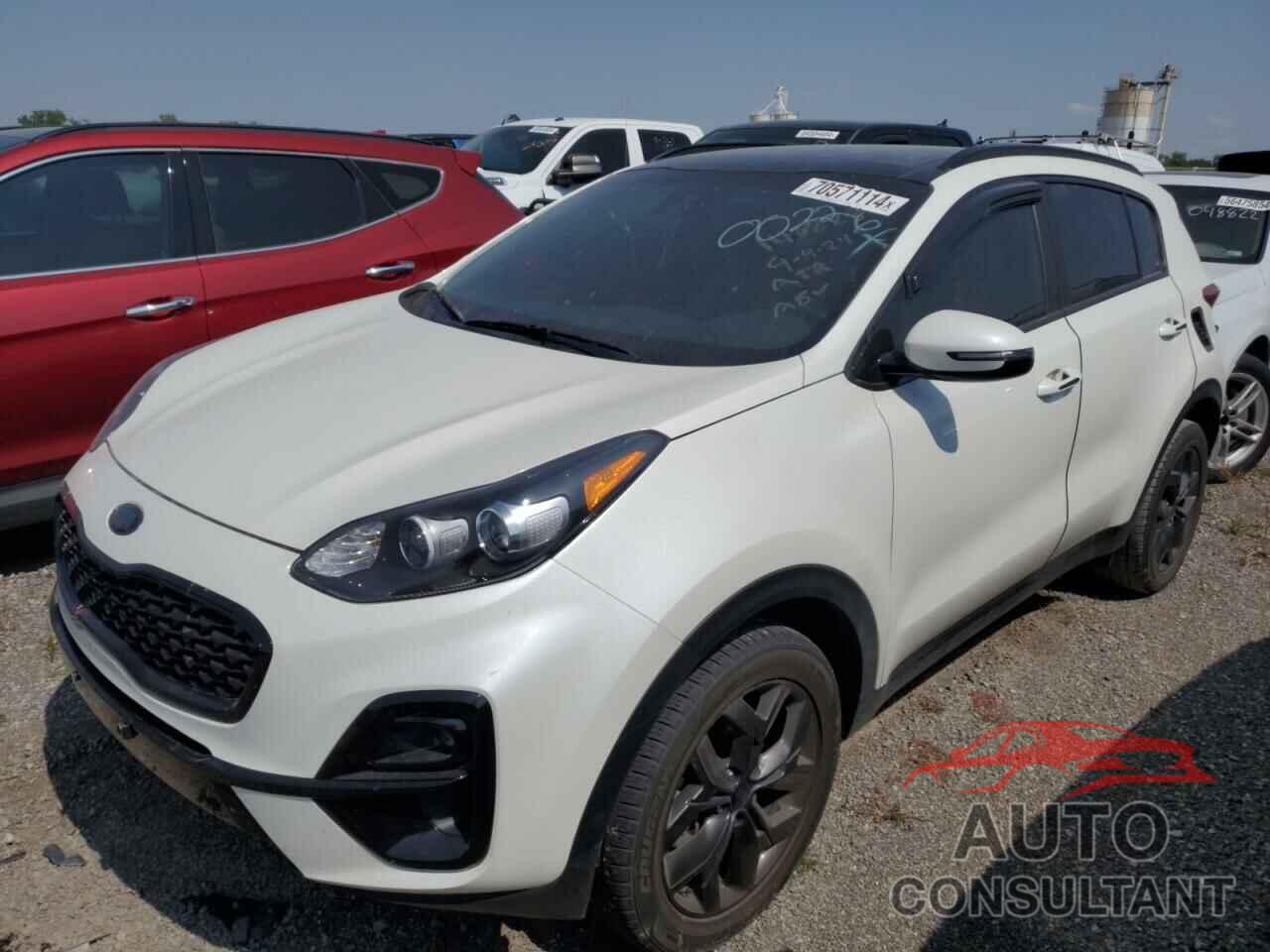 KIA SPORTAGE 2022 - KNDP6CAC0N7002269