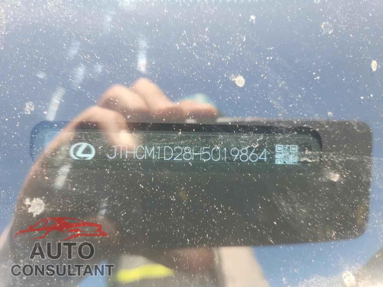 LEXUS IS 2017 - JTHCM1D28H5019864