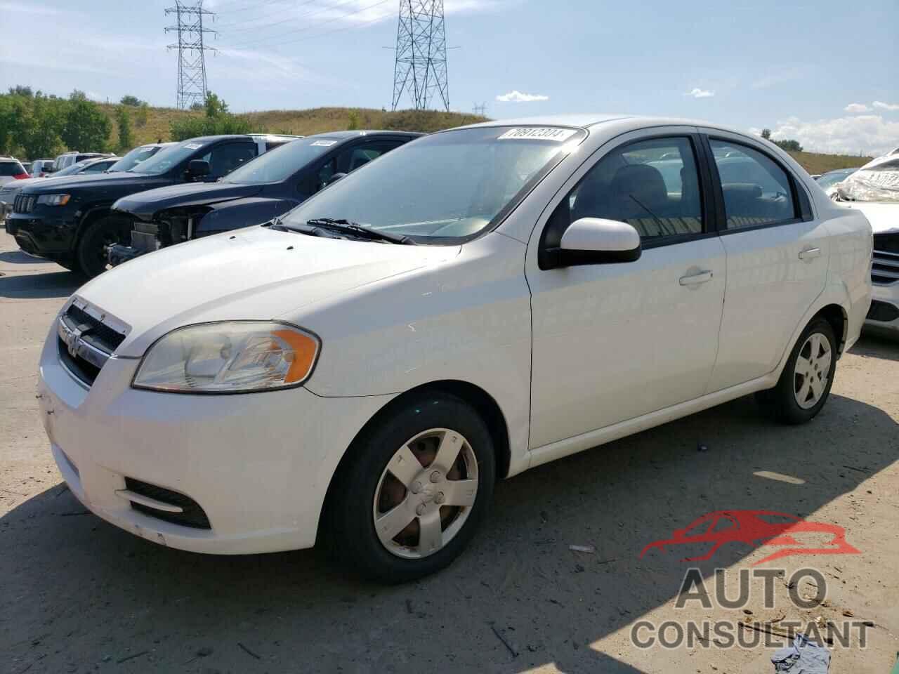 CHEVROLET AVEO 2010 - KL1TD5DE4AB125763