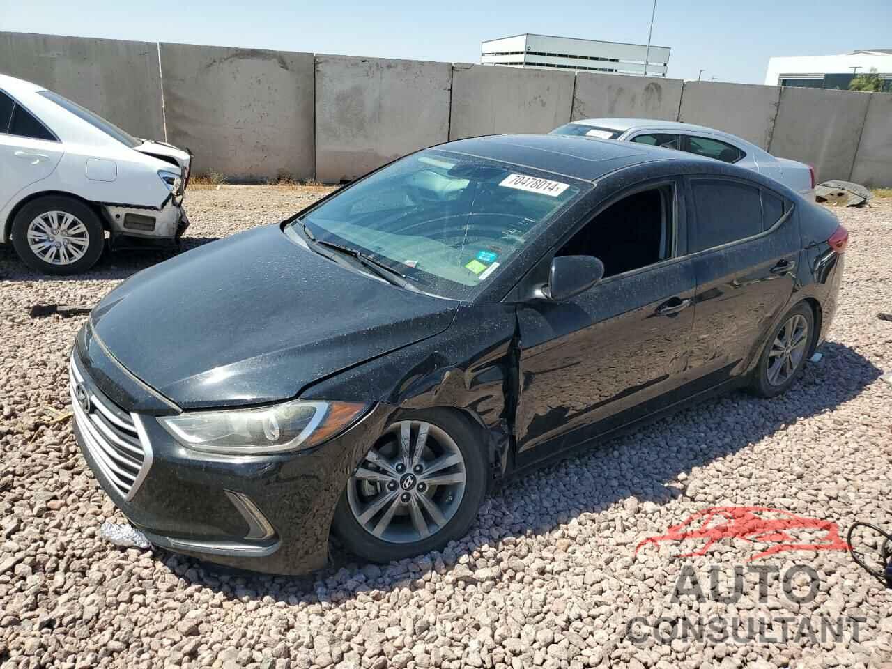 HYUNDAI ELANTRA 2017 - 5NPD84LF5HH196436