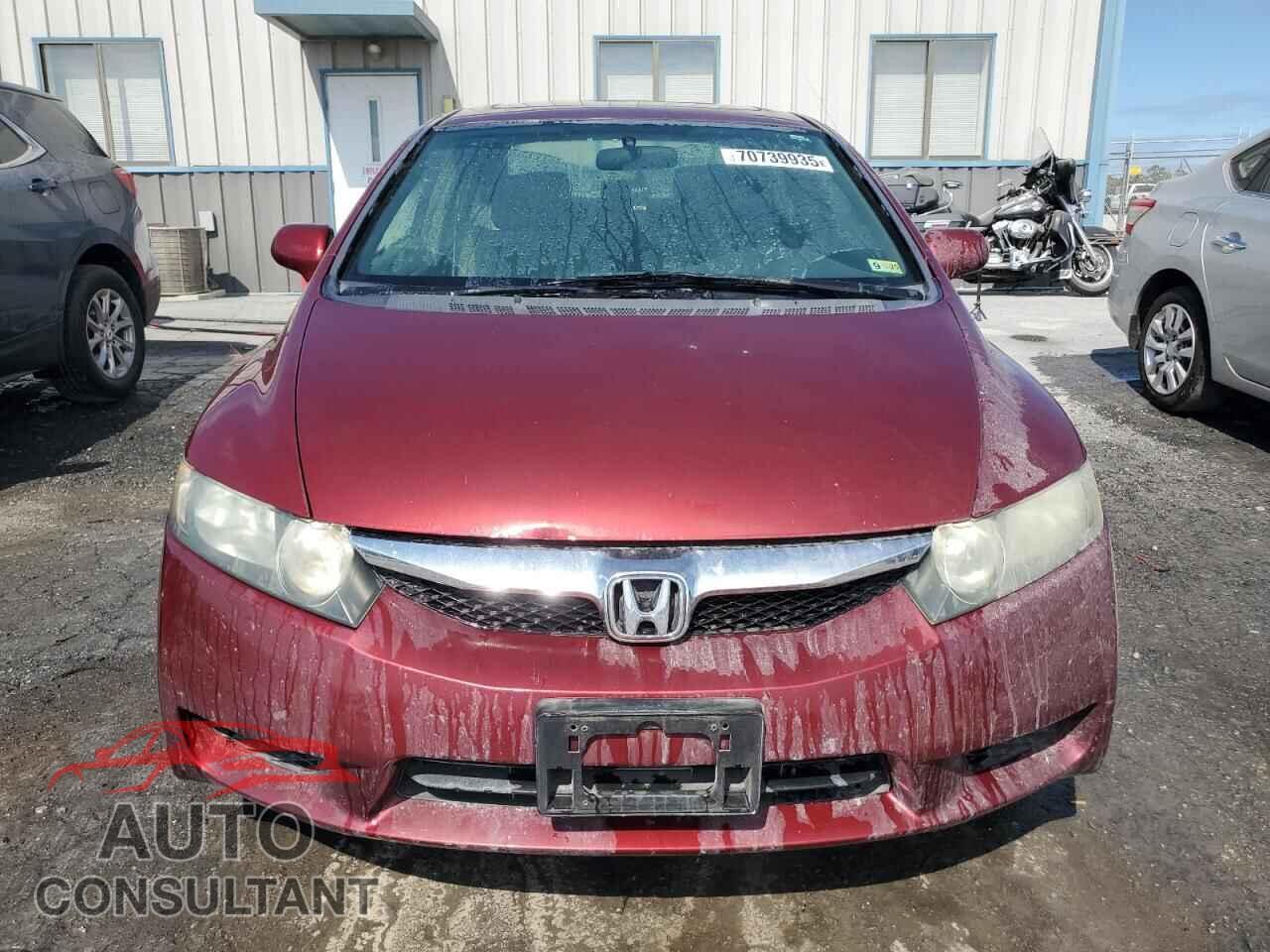 HONDA CIVIC 2010 - 19XFA1F81AE056063