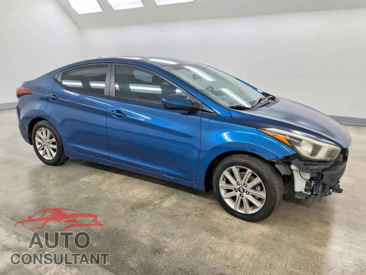 HYUNDAI ELANTRA 2014 - KMHDH4AE7EU158102
