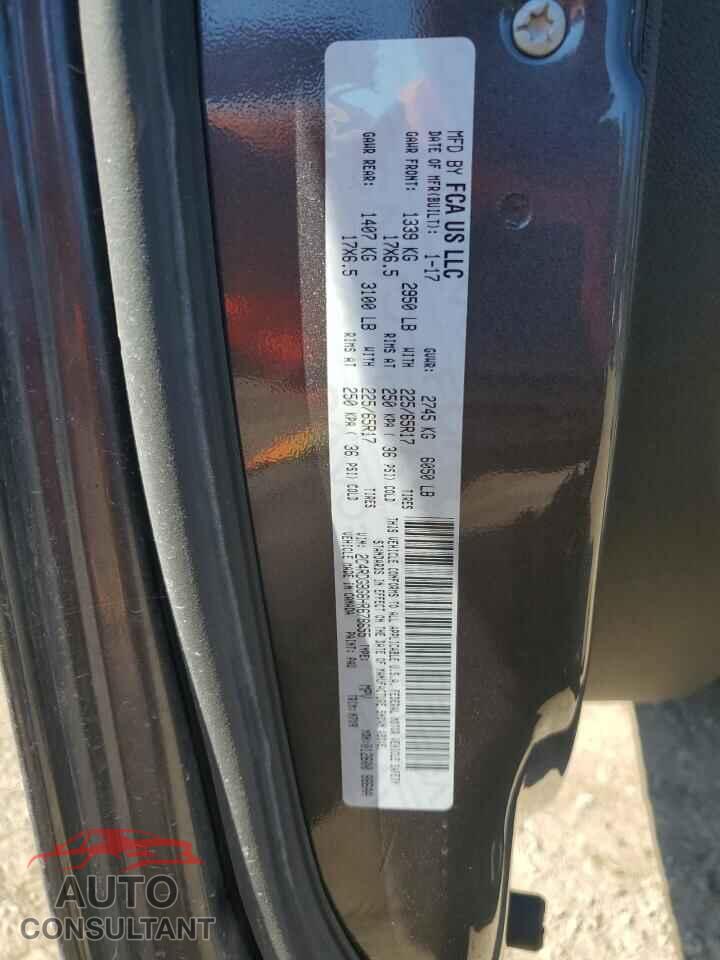 DODGE CARAVAN 2017 - 2C4RDGBG6HR678655