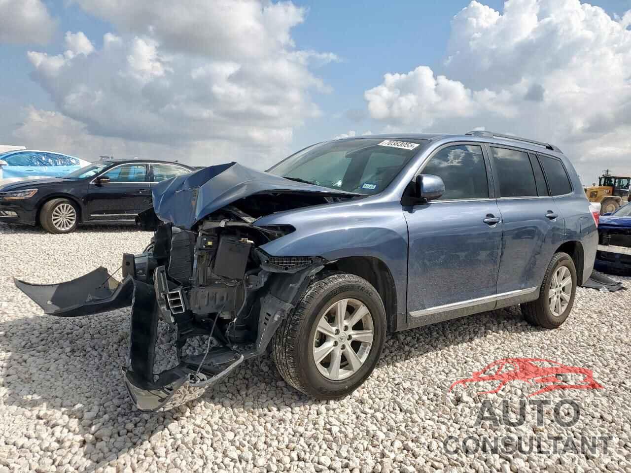 TOYOTA HIGHLANDER 2013 - 5TDZA3EH9DS041105