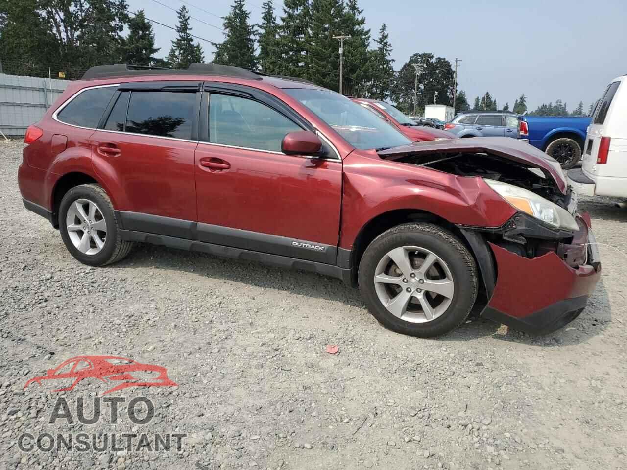 SUBARU OUTBACK 2013 - 4S4BRBLC6D3299655
