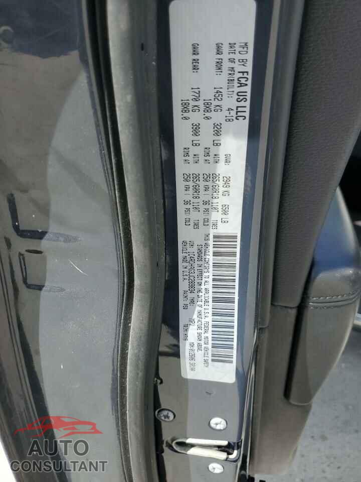 DODGE DURANGO 2018 - 1C4RDHAG3JC289834