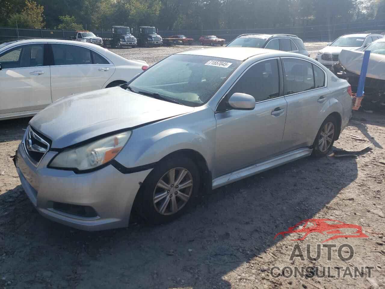 SUBARU LEGACY 2012 - 4S3BMBA68C3005915