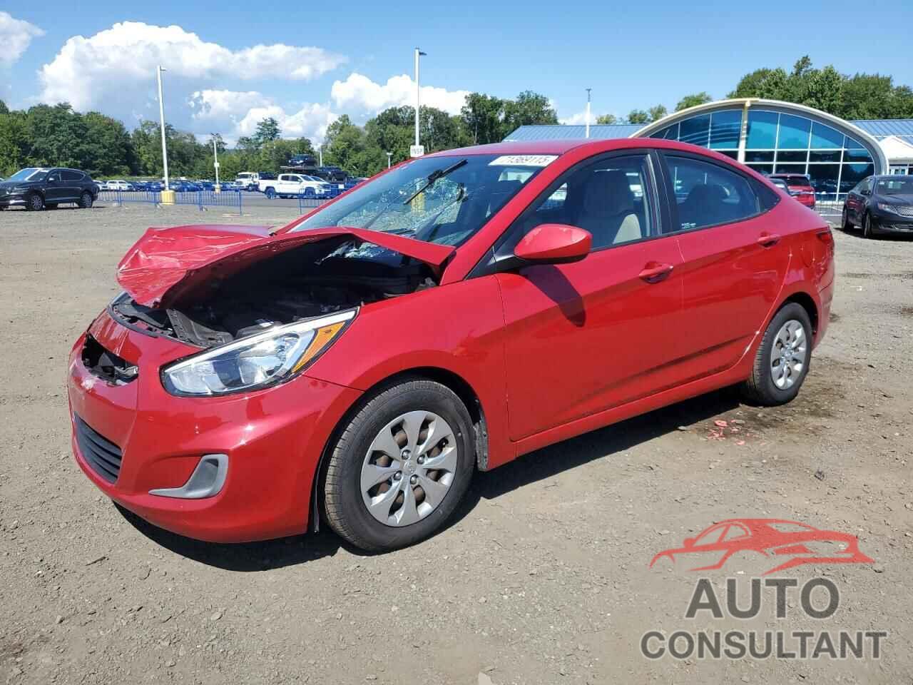 HYUNDAI ACCENT 2017 - KMHCT4AE7HU334533