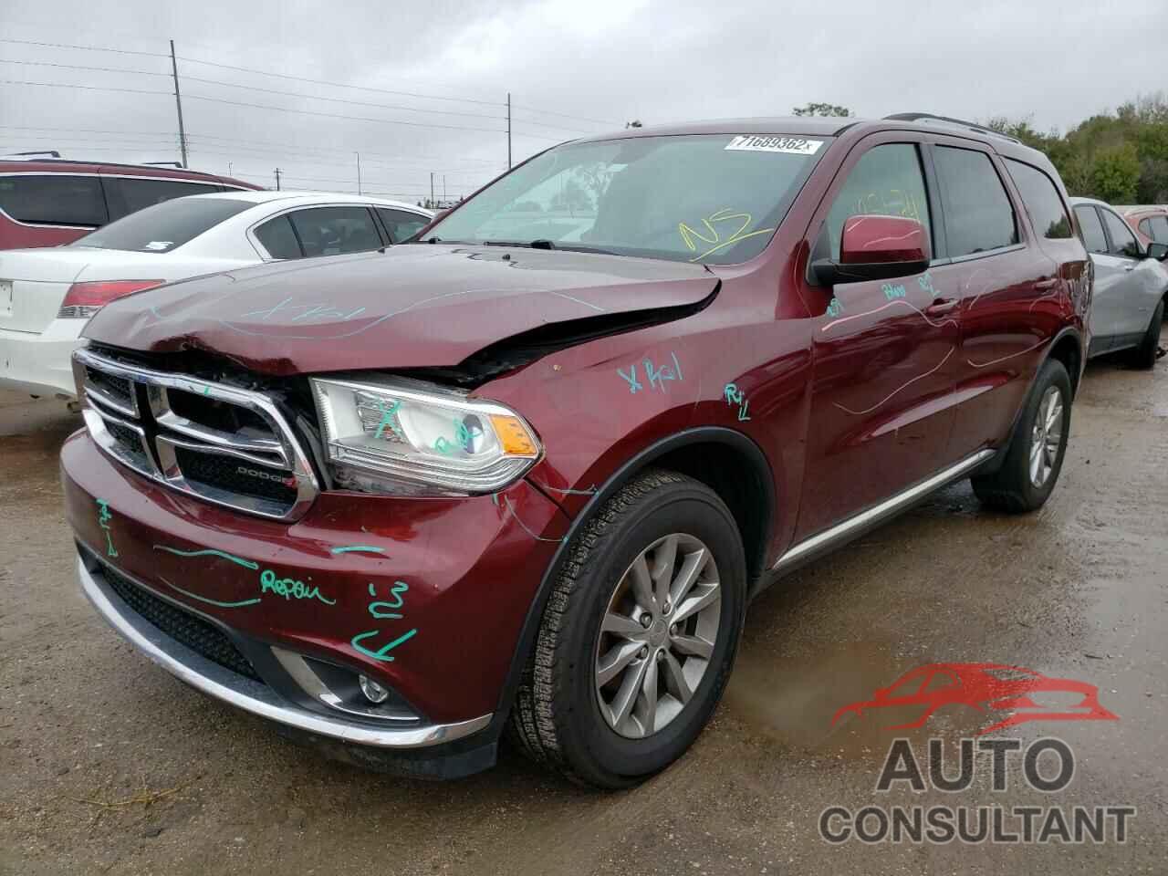 DODGE DURANGO 2017 - 1C4RDJAG1HC880892