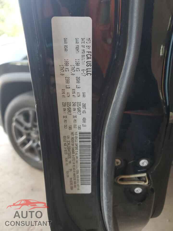 JEEP COMPASS 2017 - 3C4NJDBB4HT660291