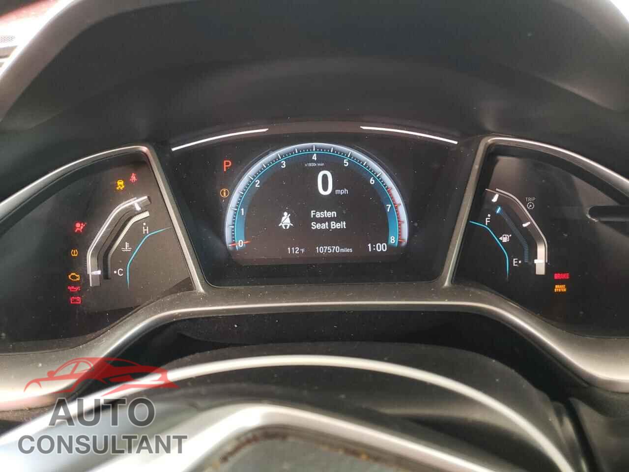 HONDA CIVIC 2017 - 2HGFC1F73HH640062