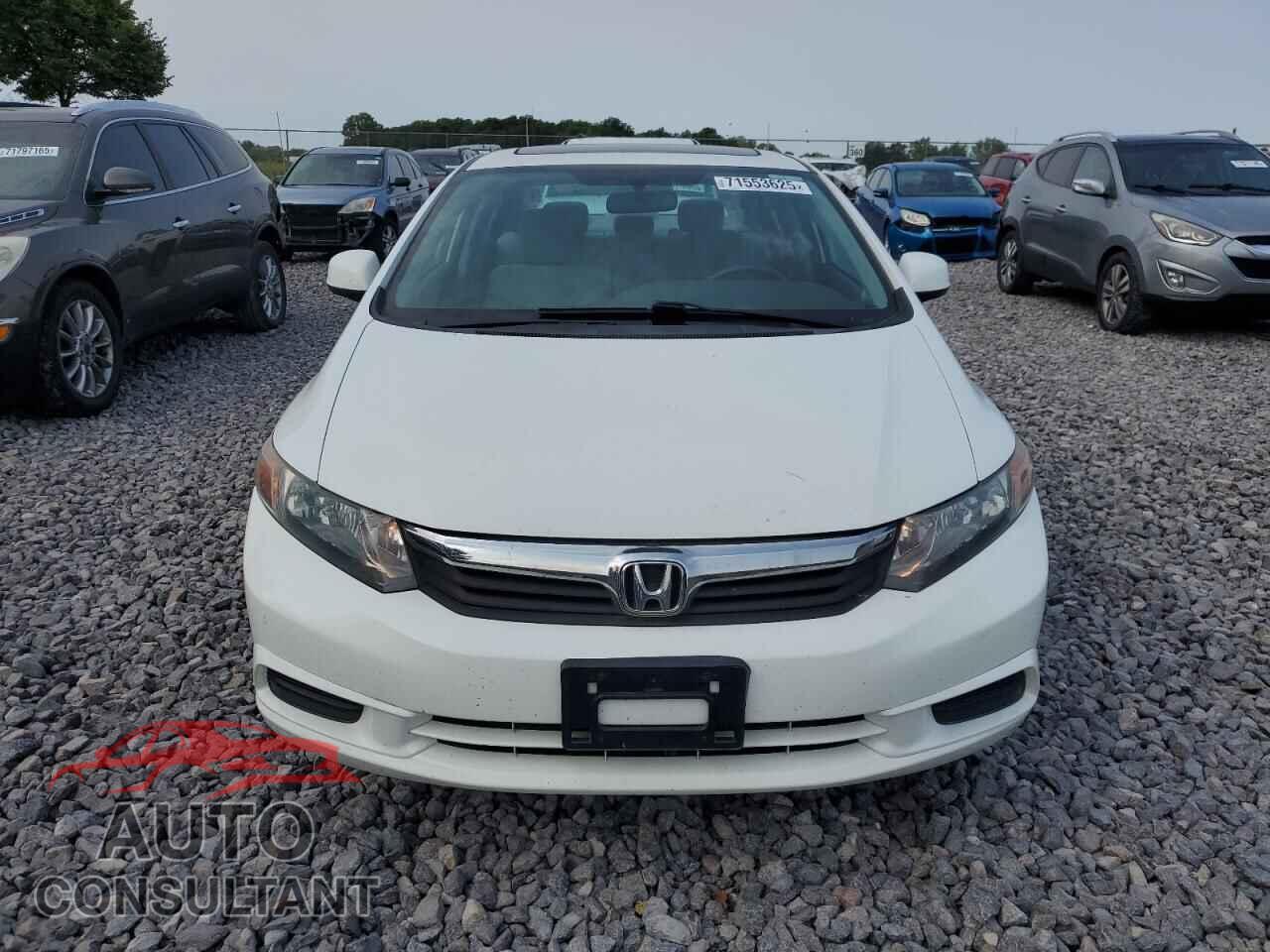 HONDA CIVIC 2012 - 19XFB2F80CE004395
