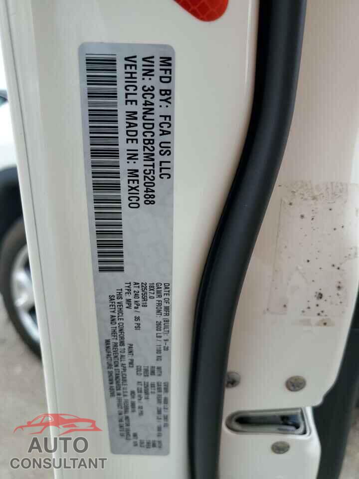 JEEP COMPASS 2021 - 3C4NJDCB2MT520488
