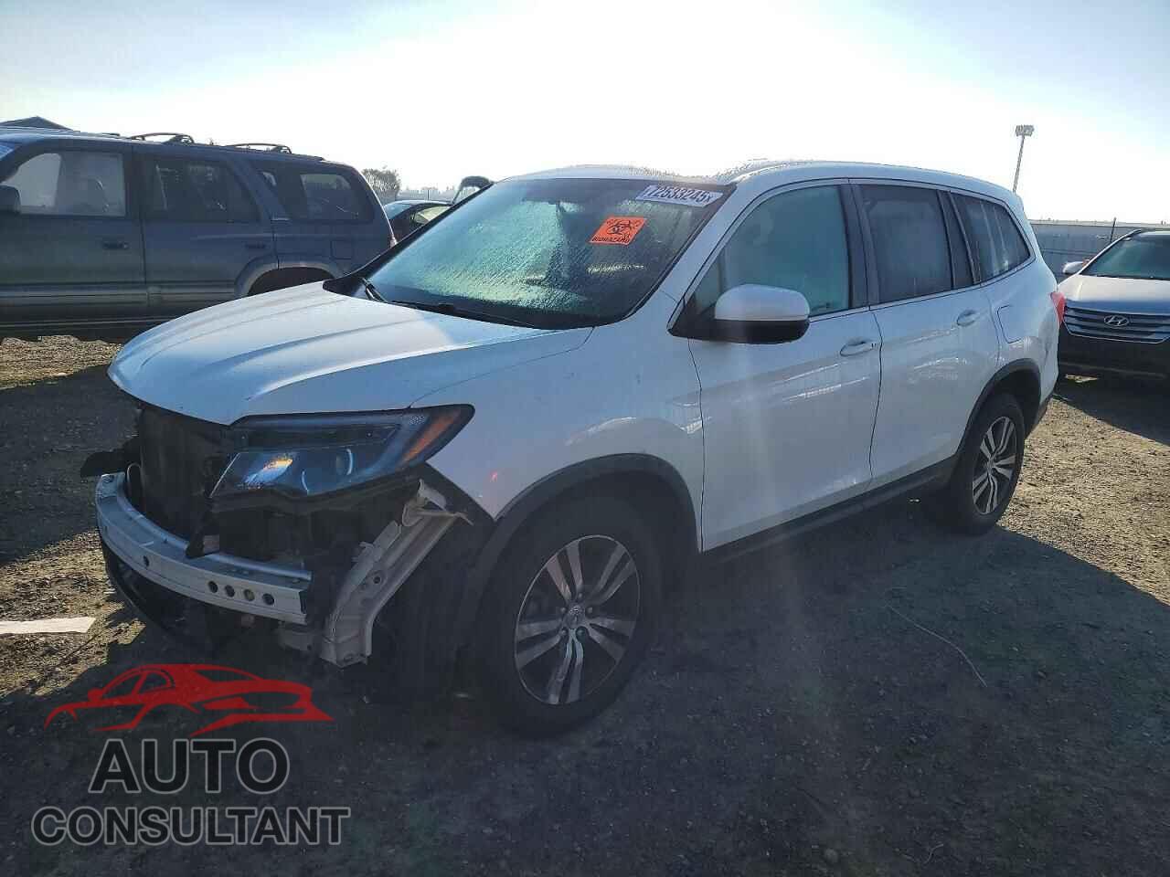 HONDA PILOT 2017 - 5FNYF6H52HB074604