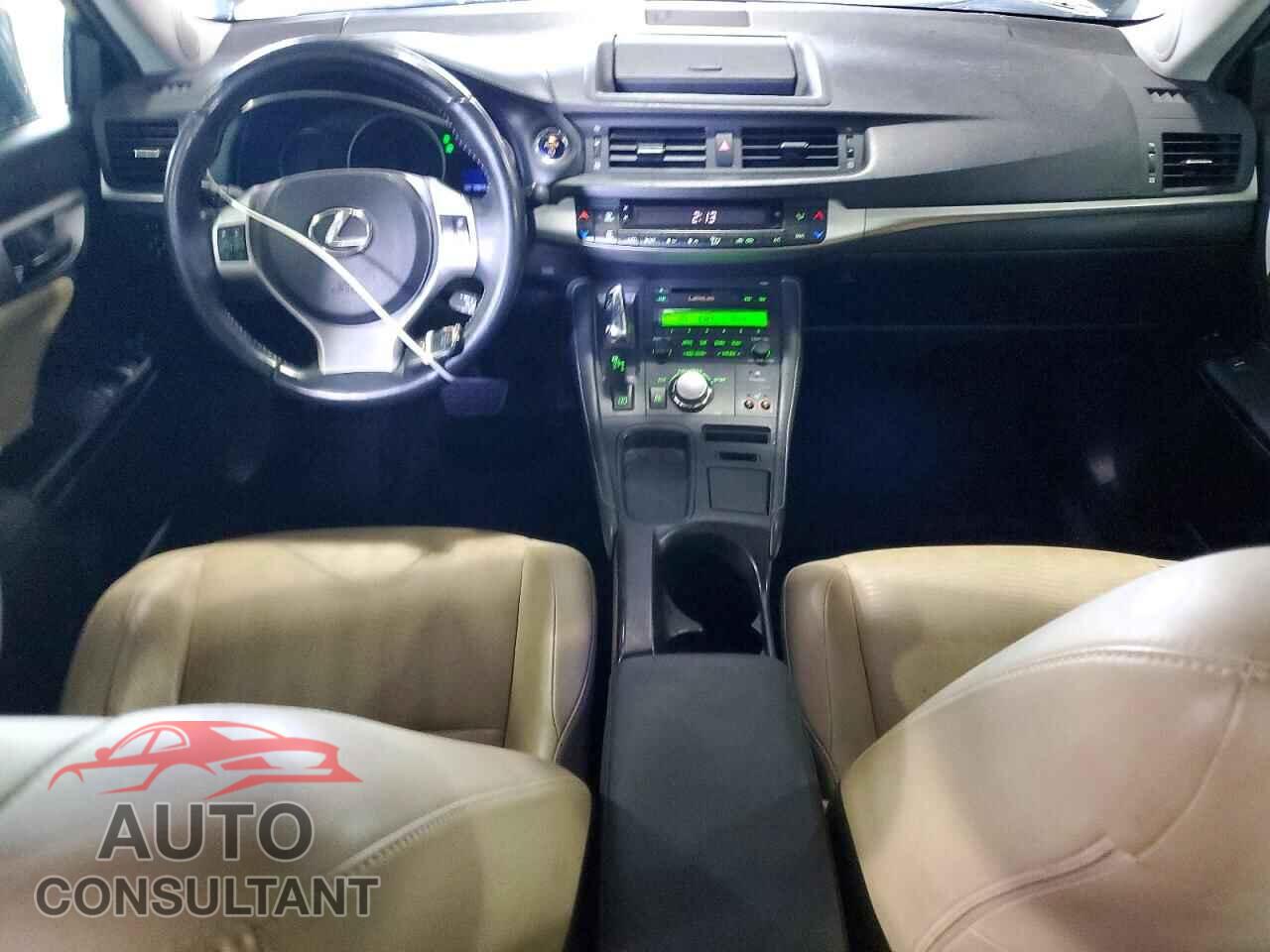 LEXUS CT 200 2012 - JTHKD5BH2C2089607