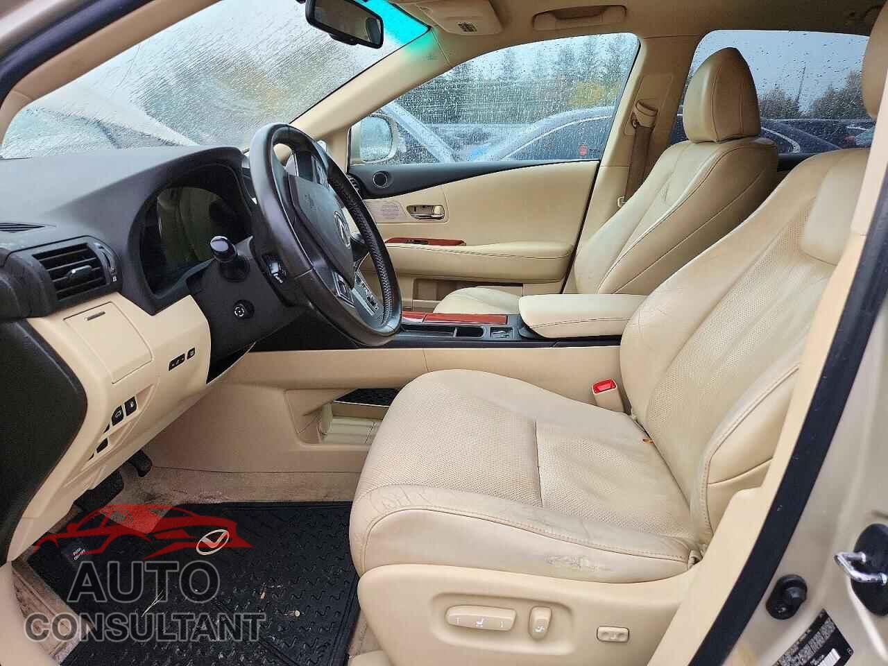 LEXUS RX350 2012 - 2T2BK1BA6CC121068